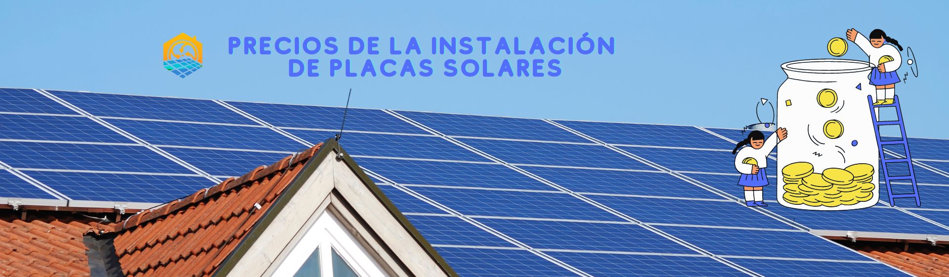 Paneles solares instalados en una casa, representando el ahorro en costos de energía en 2024